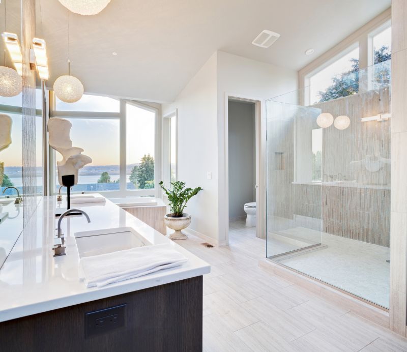 Bathroom with High-End Materials